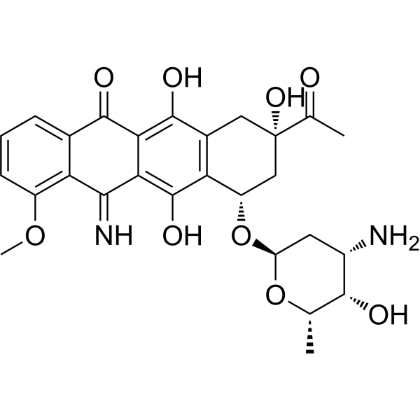 5-Iminodaunorubicin (5-iminodaunorubicin) 72983-78-9